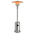 50000 BTU Stainless Steel Propane Patio Heater with Trip over Protection